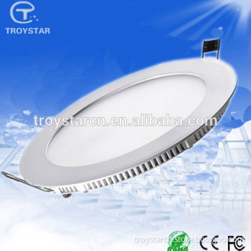 9w dimmable white led suspended ceiling light panel diameter 150mm cutout 130mm